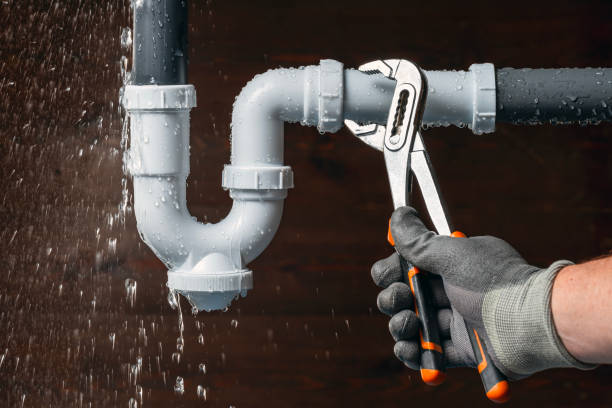 Professional Leak Detection technician working in Bostwick, GA
